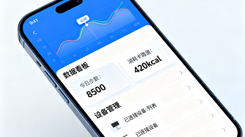 冠军健身APP智能管理系统3.0版本发布界面截图，展示数据看板和设备管理功能。